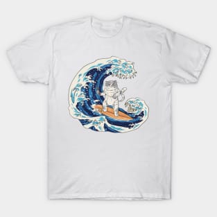 Cat Surfing T-Shirt